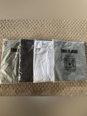 NWT True Classic Bundle of 4 Men’s T-Shirts